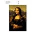 Mona lisa Kanaviçe desen da vinci 48x73 cm