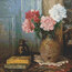 Vazoda çiçekler Maxime Maufra kanaviçe desen 23x23 cm
