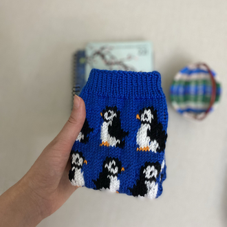 Penguen temalı çorap