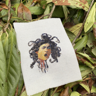 Medusa Caravaggio Kanaviçe İşleme