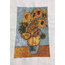 Van Gogh Sunflowers ( ayçiçekleri ) kanaviçe deseni 17x25 cm