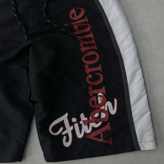 Abercrombie Fitch Baskılı Vintage Y2K Thrift Şort 