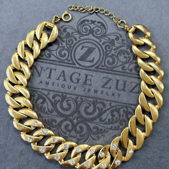 VİNTAGE choker kolye
