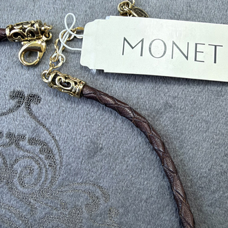VİNTAGE MONET KOLYE