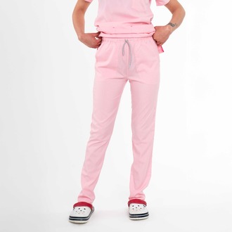 Epione Serisi Barbie Pembe V-Soft Likralı Cerrahi Takım