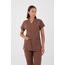 VİNZY V-SOFT KAHVERENGİ  LİKRALI CERRAHİ TAKIM
