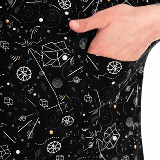 Desen Serisi Geometrik Desenli V-Soft Likralı Cerrahi Üst