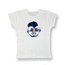 Blue flower - baby tee