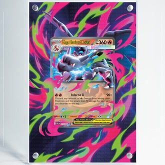 Mega Charizard X ex Double Rare - Phantasmal Flames - Extended Art Display