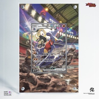 Cynthia's Garchomp - Extended Art Display