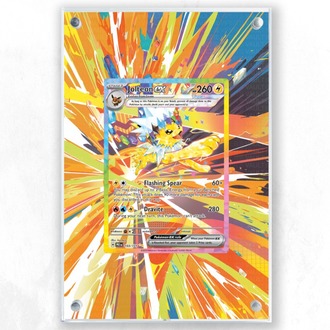 Jolteon ex Prismatic Evolutions - Extended Art Display