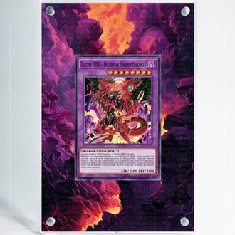 Destiny Hero - Destroyer Phoenix Enforcer - Yu-Gi-Oh - Extended Art Display