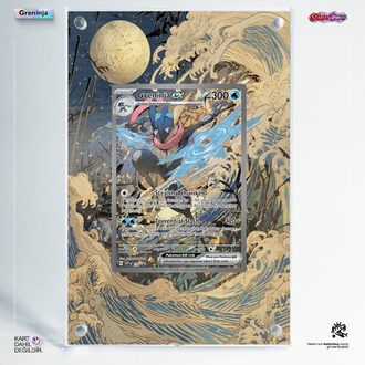 Greninja EX – Extended Art Display