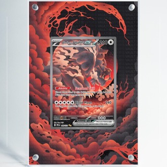 Bloodmoon Ursaluna ex - Prismatic Evolutions - Extended Art Display