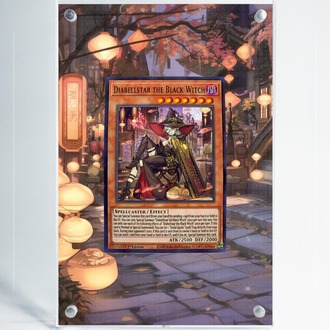 Diabellstar the Black Witch - Yu-Gi-Oh - Extended Art Display