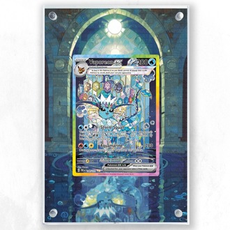 Vaporeon ex Prismatic Evolutions - Extended Art Display