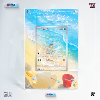 Squirtle 151 - Extended Art Display 