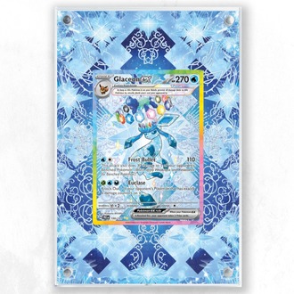 Glaceon ex Prismatic Evolutions - Extended Art Display