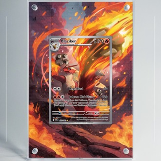 Blaziken - Destined Rivals - Extended Art Display