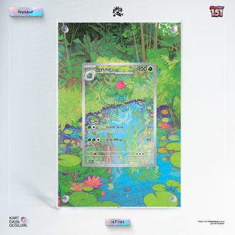 Ivysaur 151 - Extended Art Display