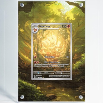 Ninetales - Obsidian Flames - Extended Art Display