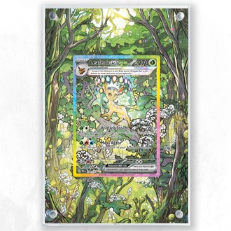 Leafeon ex Prismatic Evolutions - Extended Art Display