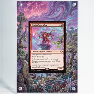 Hexing Squelcher - MTG - Extended Art Display