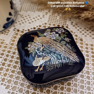 sülün desenli kutu