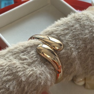 GOLD YILAN KELEPÇE BİLEKLİK
