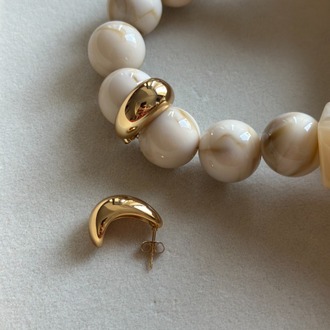 KÜÇÜK GOLD RENKLİ KÜPE