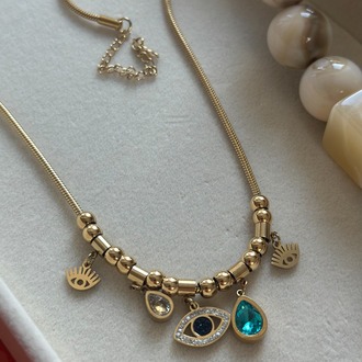 CHARMLI GOLD RENK KOLYE 