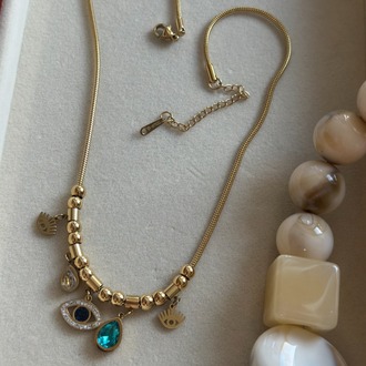 CHARMLI GOLD RENK KOLYE 