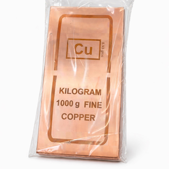 999 Saf Bakır Külçe 1 Kg