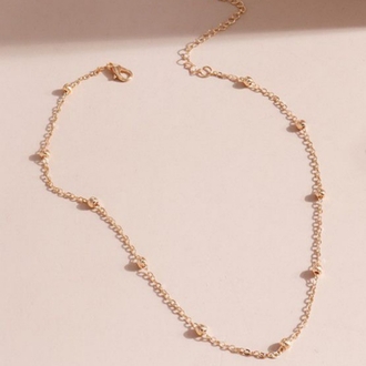 Gold Zincir Kolye