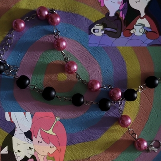 Marceline and Bubblegum Couple Bileklik