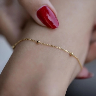 Gold Zincir Bileklik