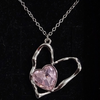 Diamond Hearts Kolye