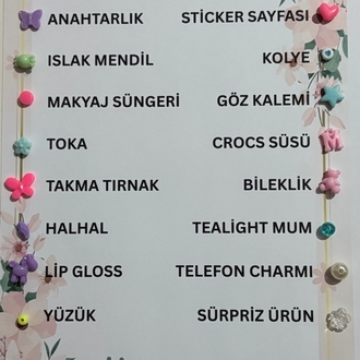 Sürpriz Kaşık (5 kaşık avantaj paketi)