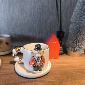 Voi ADA Ceramics Teddy Kırmızı siyah No: 1