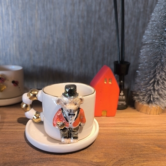 Voi ADA Ceramics Teddy Kırmızı siyah No: 1