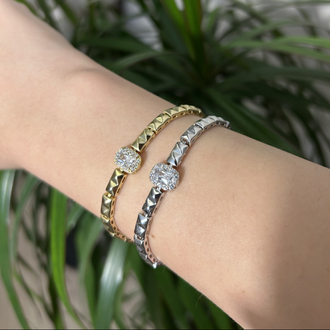 Xuping Silver Diamond Bileklik
