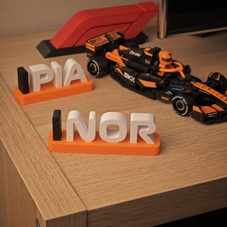 F1 - Turuncu McLaren Pilot Dekor