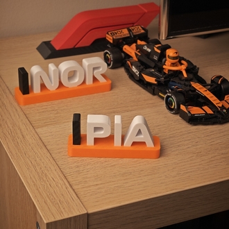 F1 - Turuncu McLaren Pilot Dekor