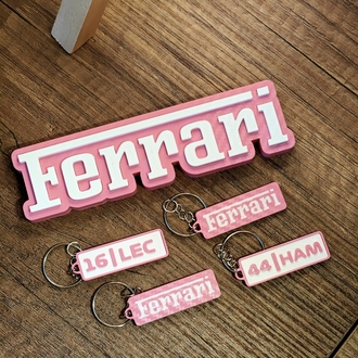F1 - Ferrari Özel Seri Anahtarlık