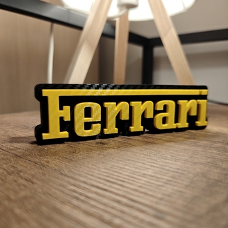 F1 - Ferrari Logo Dekor
