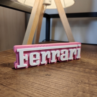 F1 - Ferrari Logo Dekor
