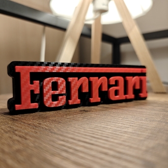 F1 - Ferrari Logo Dekor
