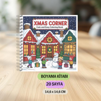 XMAS Corner Boyama Kitabı  KU0013