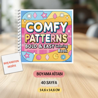 Boyama Kitabı, Comfy Patterns, KŞ00030