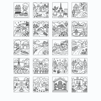 Paris Boyama Kitabı KU0046